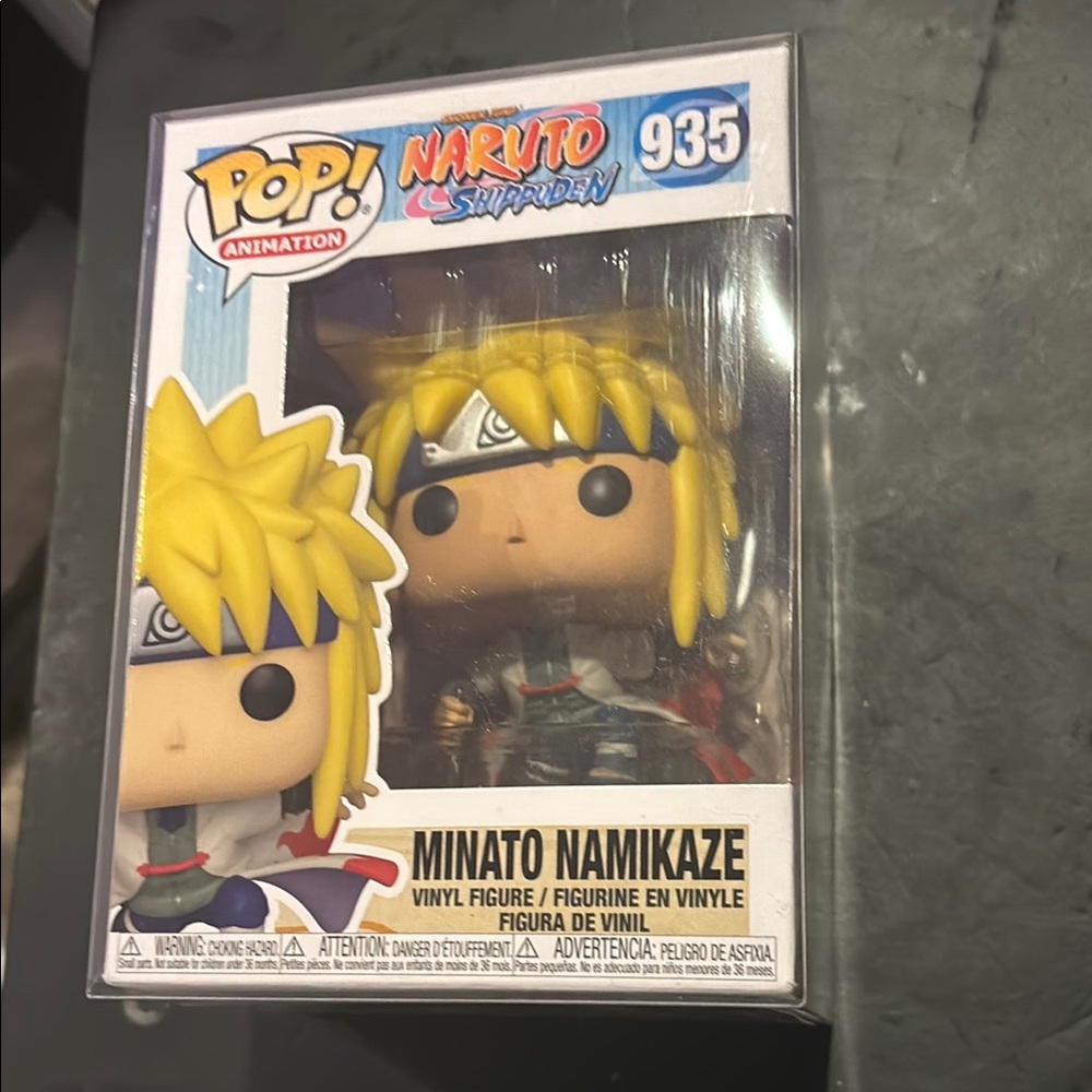 Funko Pop Animation Figure with Yellow Hair